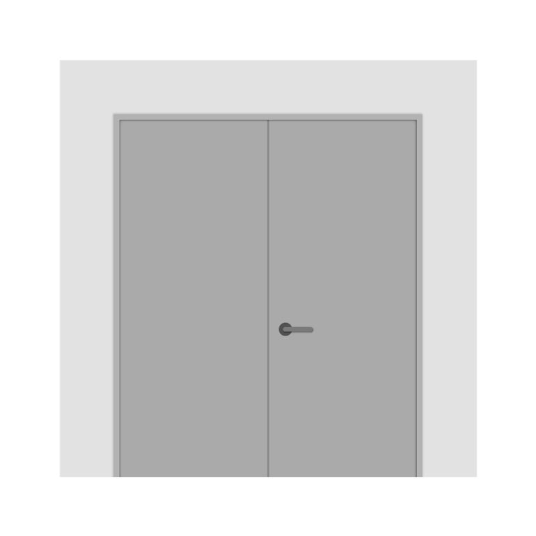 Rohling E: 2-flügelig, Höhe 206 - 249 cm | waTÜR Brandschutztüren